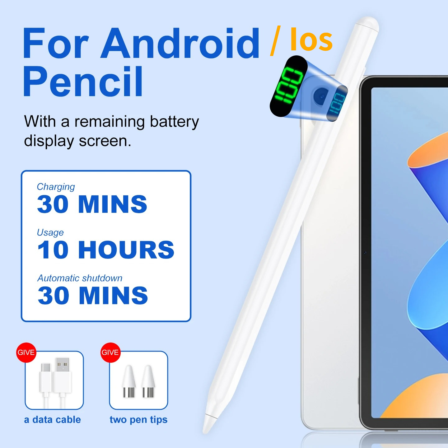 Lenovo Tablet P12 Accessories - Stylus Pen for Lenovo P12 P11