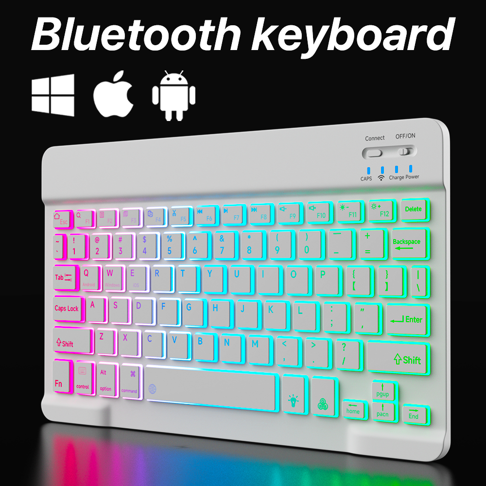 Teclast Tablet Accessories - Backlit Backlight Bluetooth Keyboard And Mouse