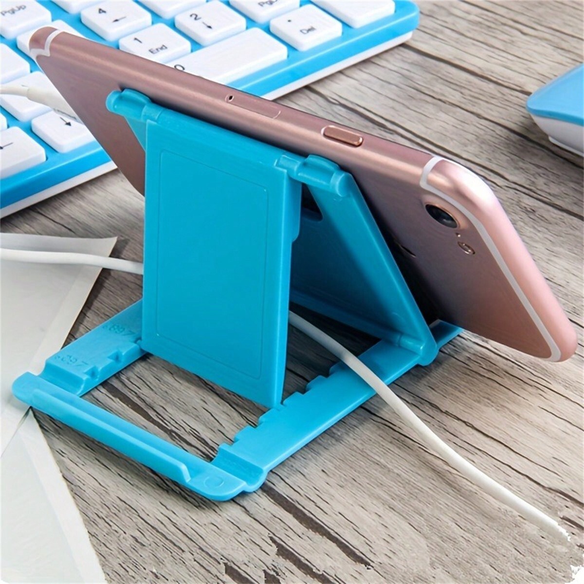 Tablet Accessory - Foldable Cradle Universal Phone Holder Grip