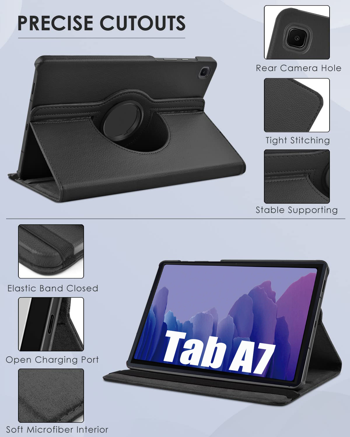 Rotating Case for Samsung Gala - đánh giá và giá Samsung Tablet S10 Accessories