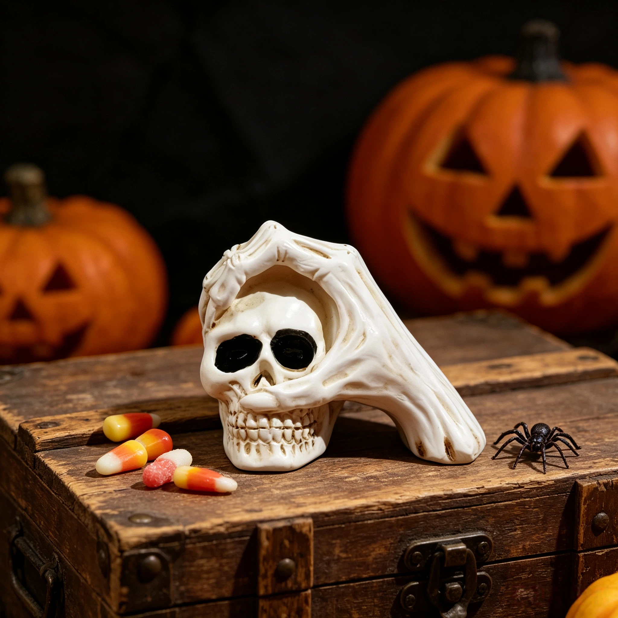 Halloween-Themed Resin Skeleto - đánh giá và giá Tablet Accessories Kit