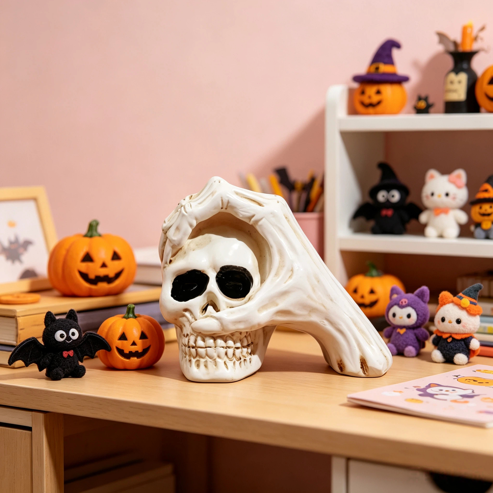 Halloween-Themed Resin Skeleto - đánh giá và giá Tablet Accessories Kit