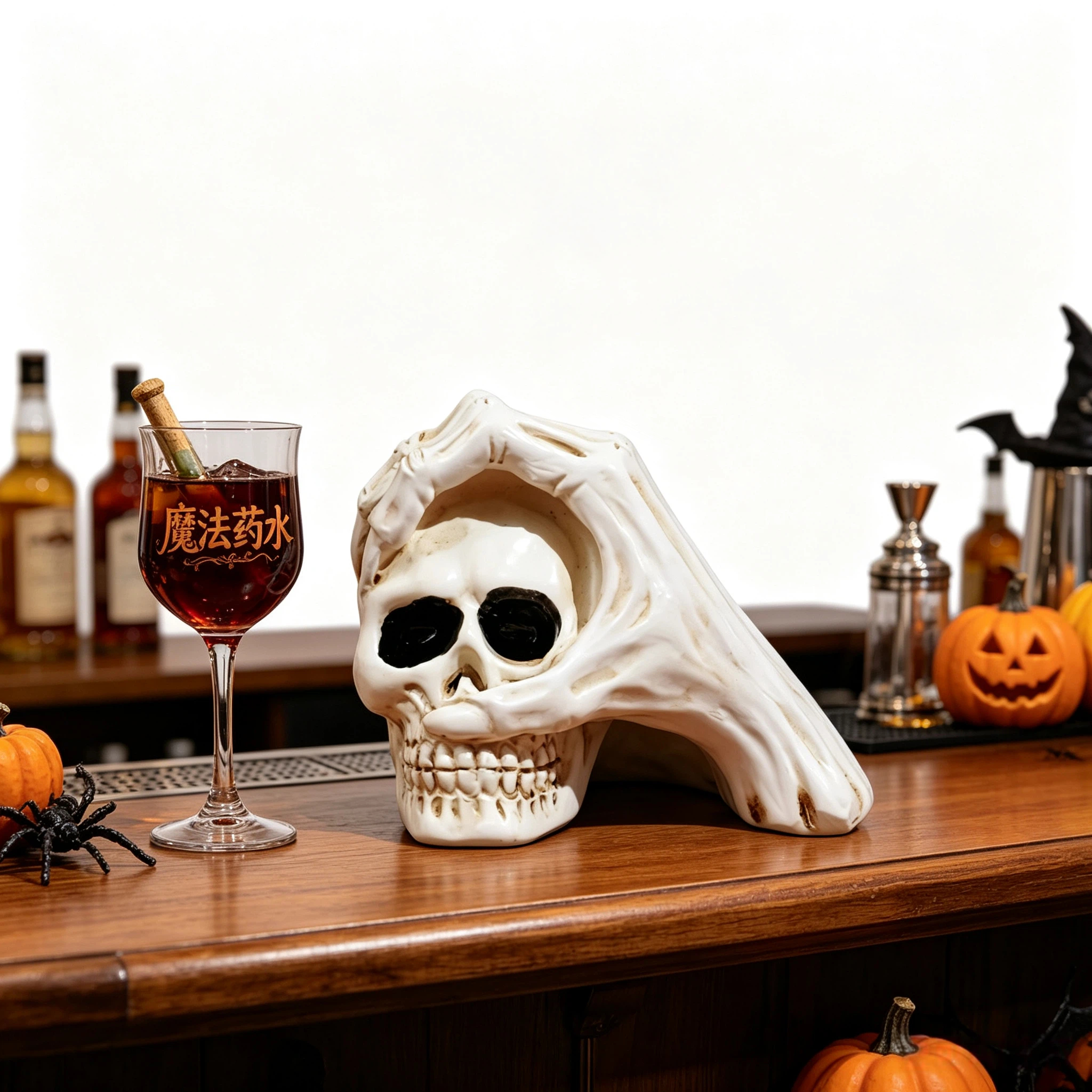 Halloween-Themed Resin Skeleto - đánh giá và giá Tablet Accessories Kit