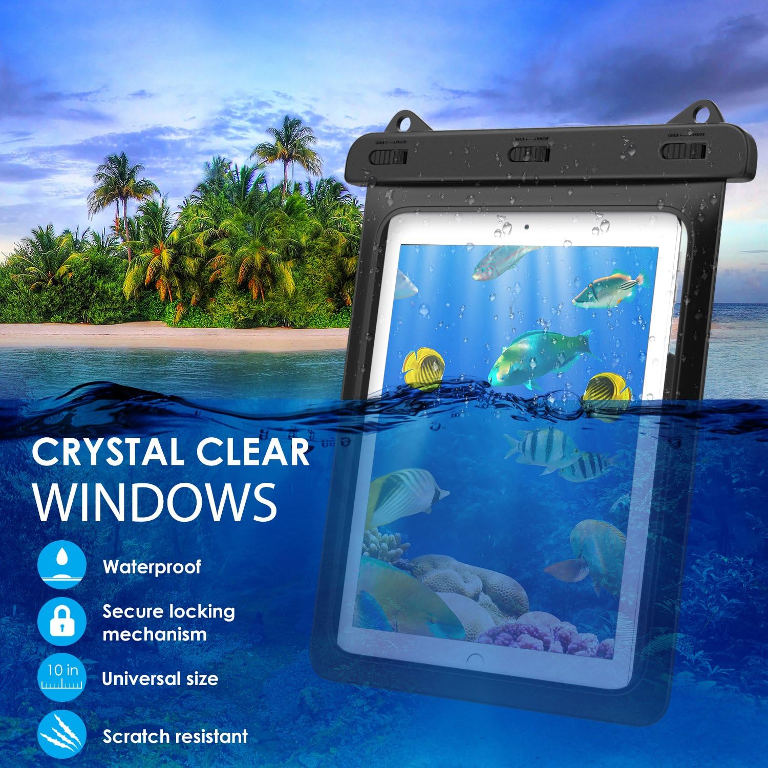 MoKo Waterproof Tablet Case Ta - đánh giá và giá Tablet Accessories For Samsung