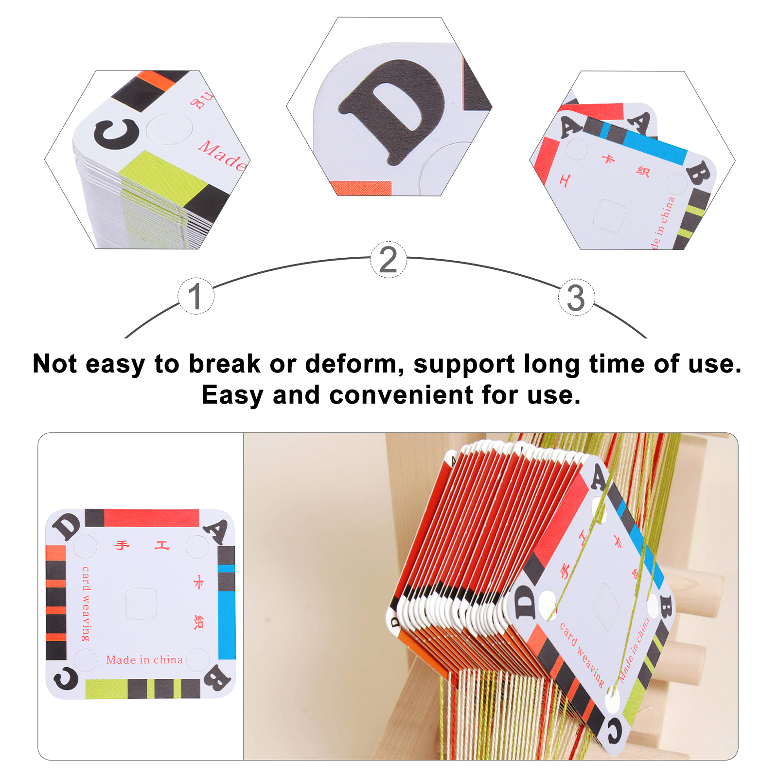 100pcs Weaving Cards Braided P - đánh giá và giá Tablet Weaving Accessories