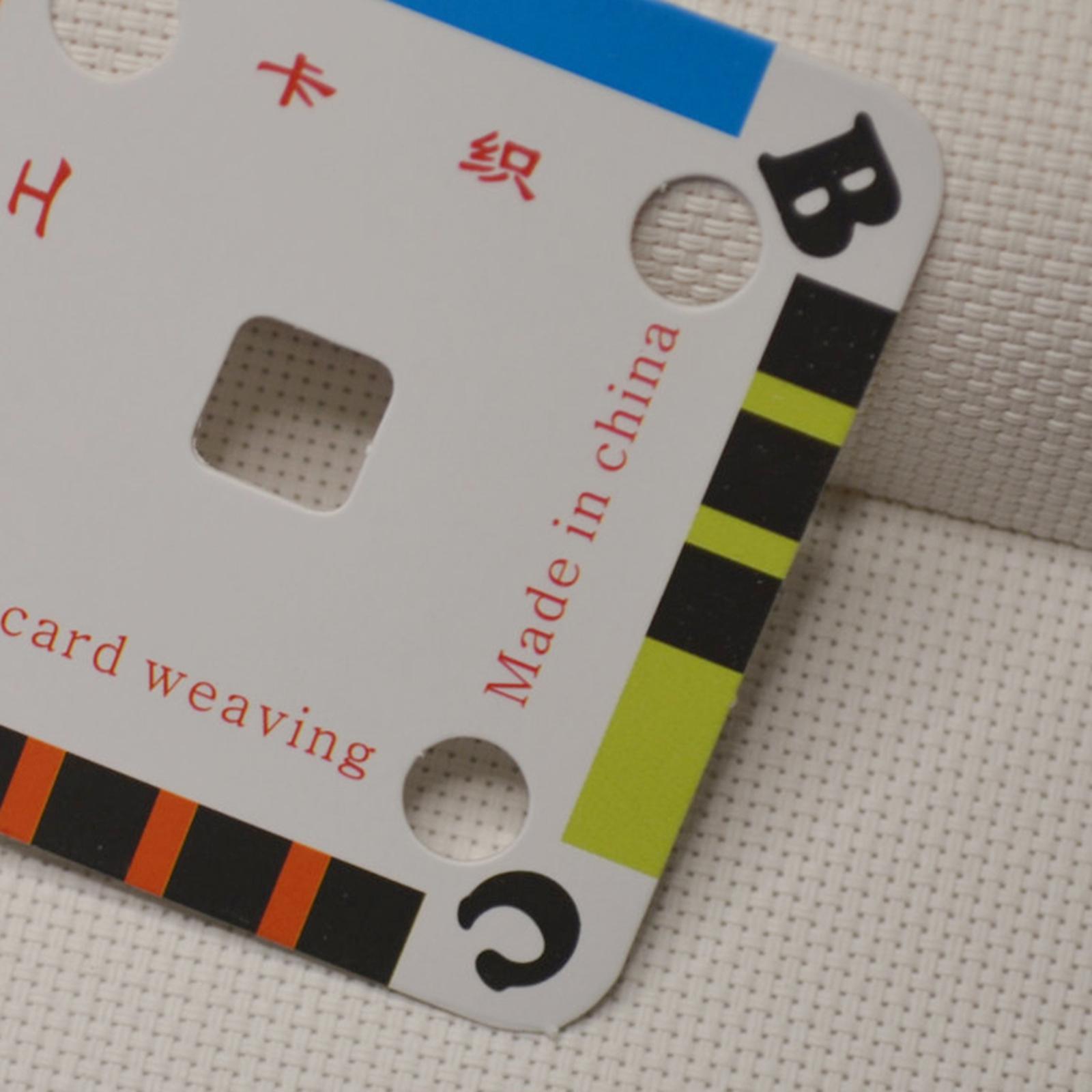 Weaving Card Paper Loom Cards  - đánh giá và giá Tablet Weaving Accessories