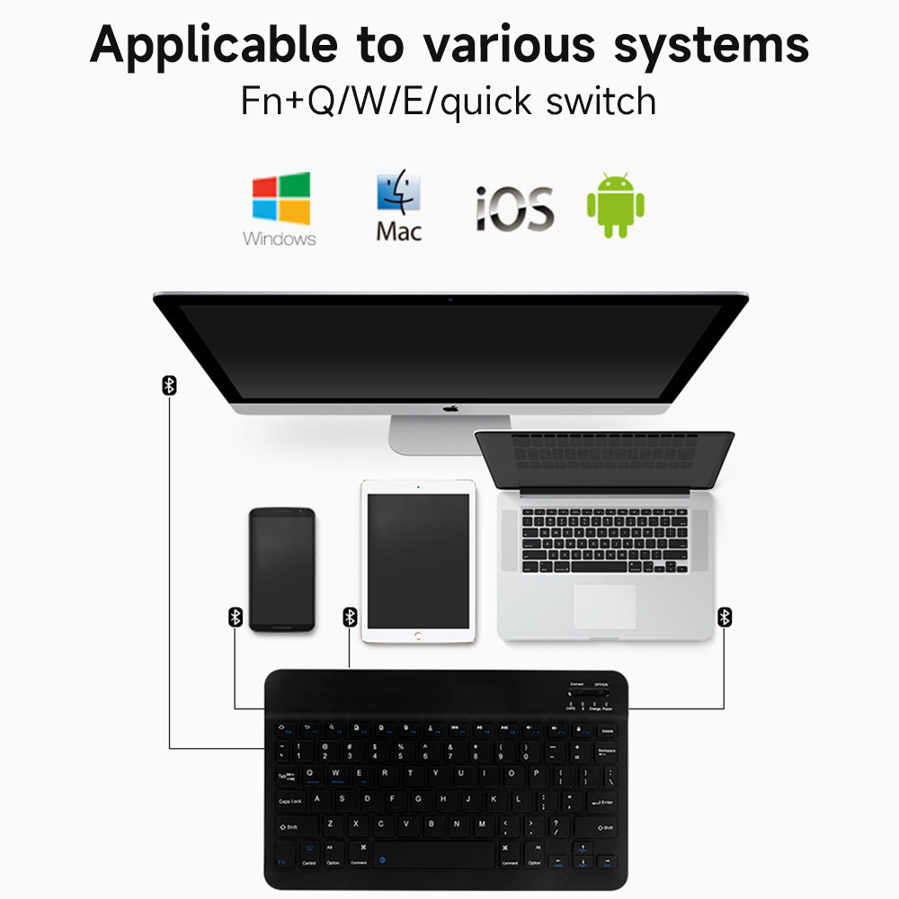 Bluetooth Keyboard for IOS And - đánh giá và giá Tablet Accessories For Samsung