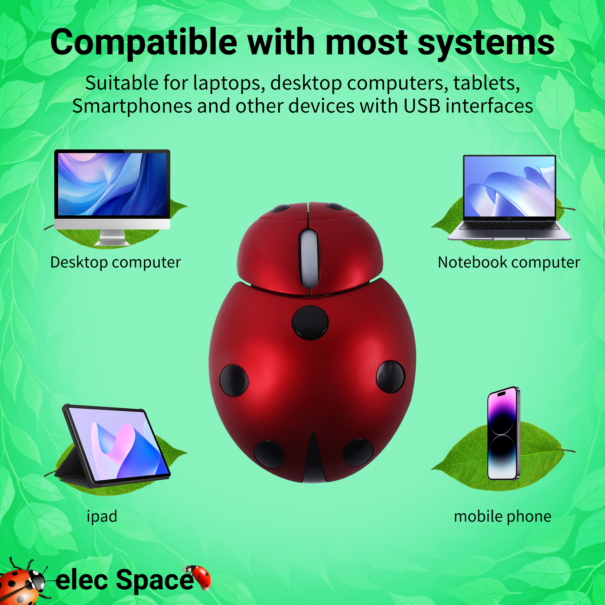 Mini Wireless 2.4G Mouse Ladyb - đánh giá và giá Kids Tablet With Accessories