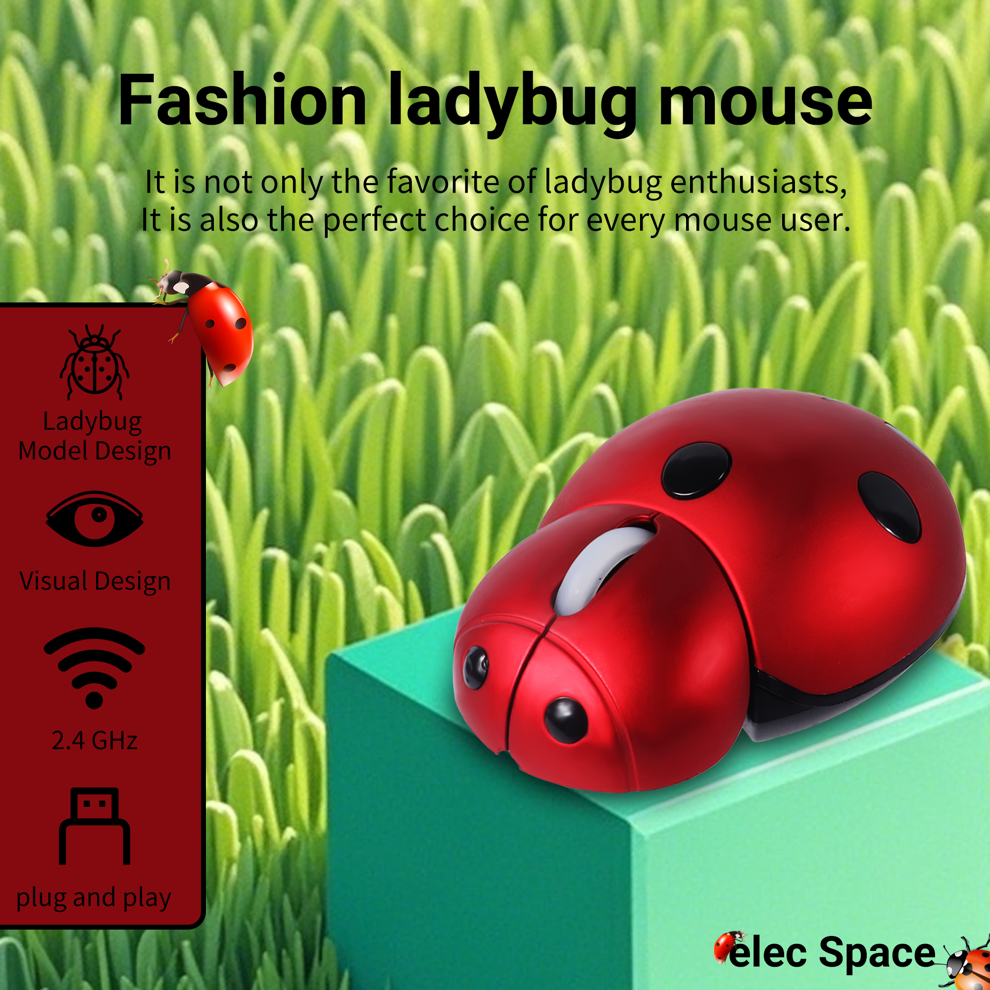 Mini Wireless 2.4G Mouse Ladyb - đánh giá và giá Kids Tablet With Accessories