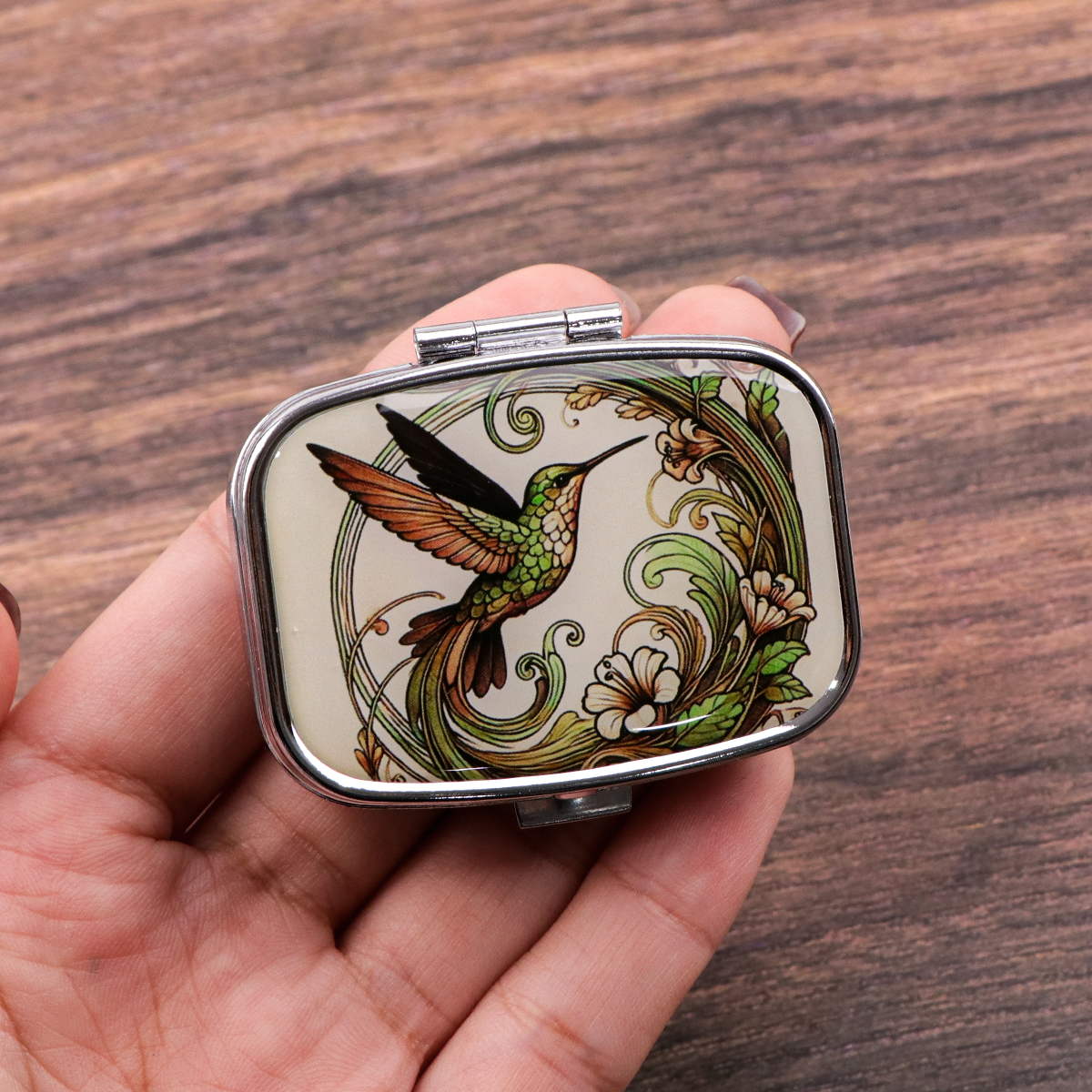 Cute Bird Cartoon Travel Pill  - đánh giá và giá Tablet Accessory