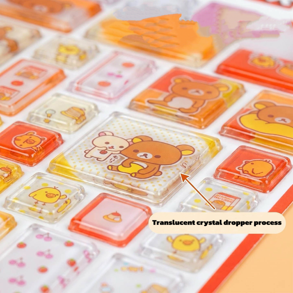 Cute Rilakkuma 3D Cartoon Squa - đánh giá và giá Tablet Accessories For Students