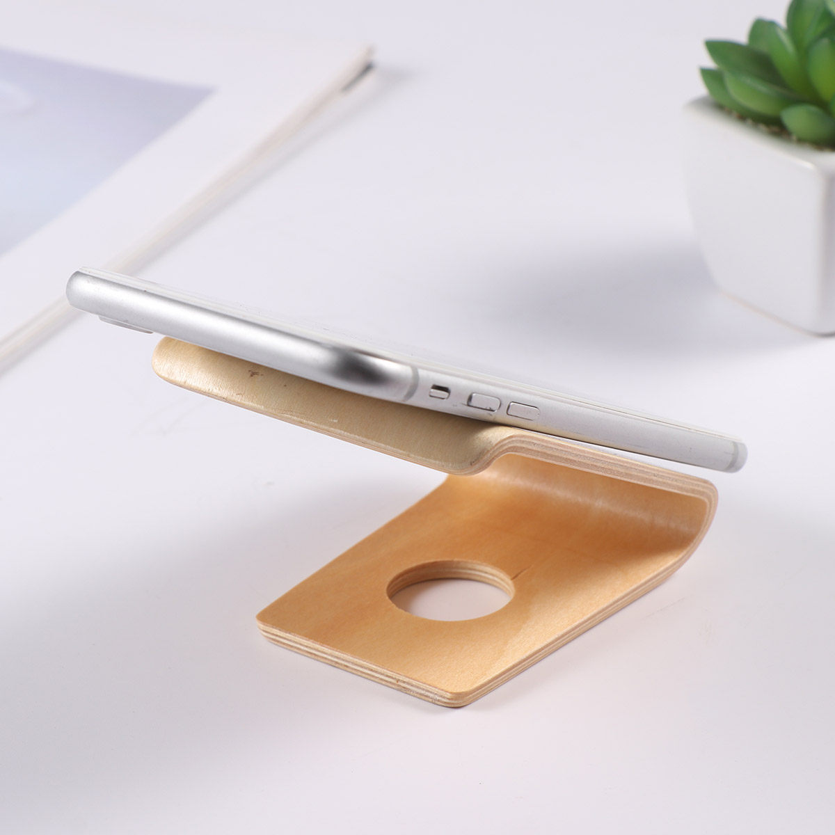 Portable Wooden Mobile Phone S - đánh giá và giá Tablet Accessory
