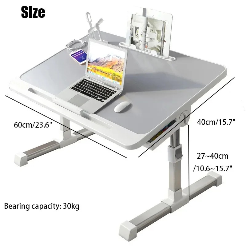 Laptop Bed Tray Table Adjustab - đánh giá và giá Tablet Lap Desk