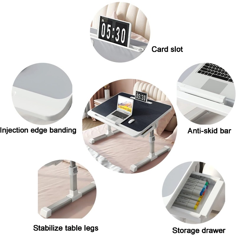 Laptop Bed Tray Table Adjustab - đánh giá và giá Tablet Lap Desk