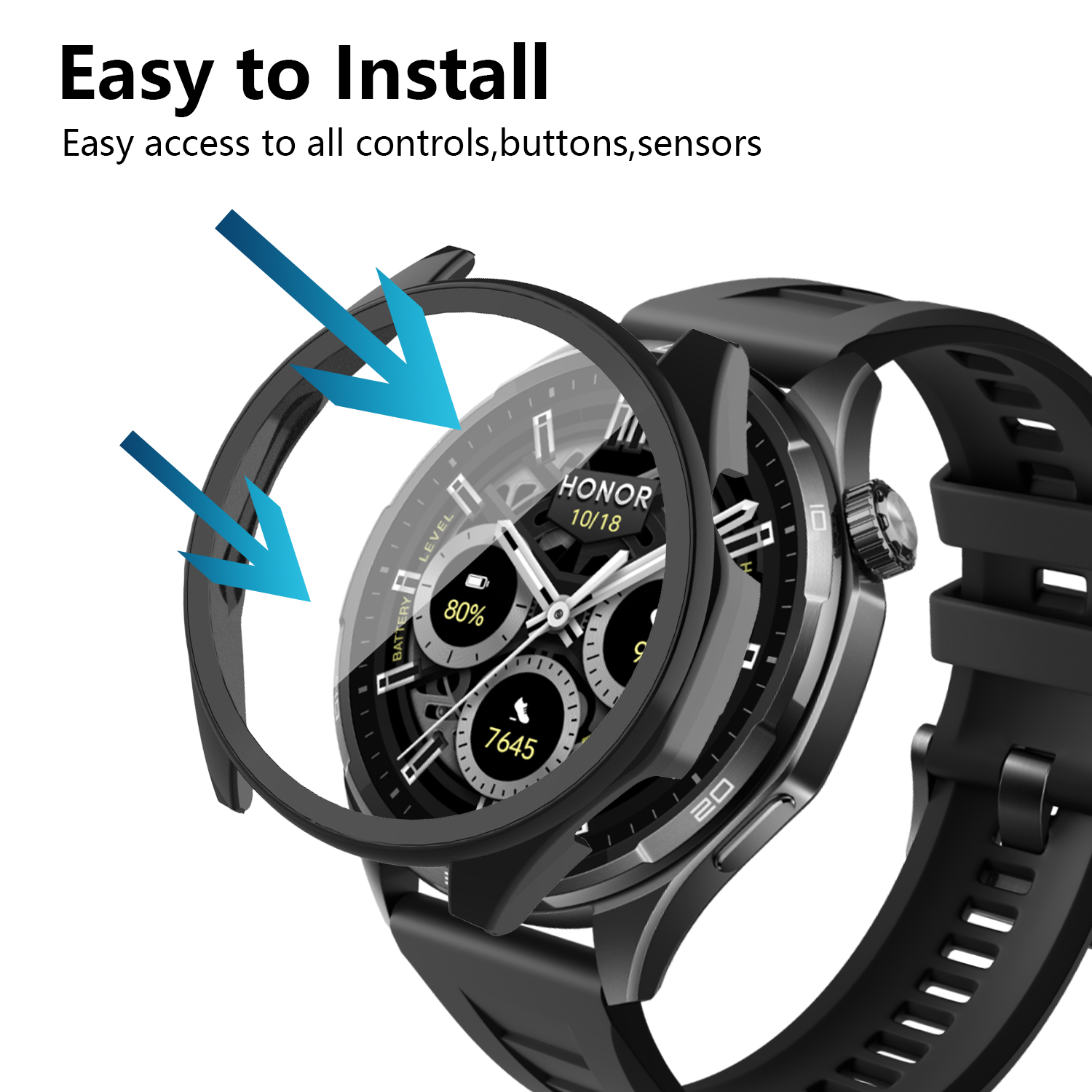 For Honor Watch 6 Plus Case PC - đánh giá và giá Screen Protector Matte