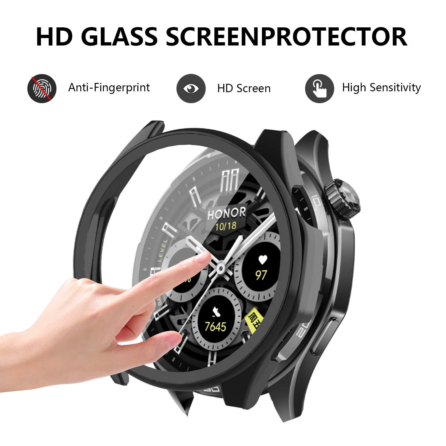 For Honor Watch 6 Plus Case PC - đánh giá và giá Screen Protector Matte