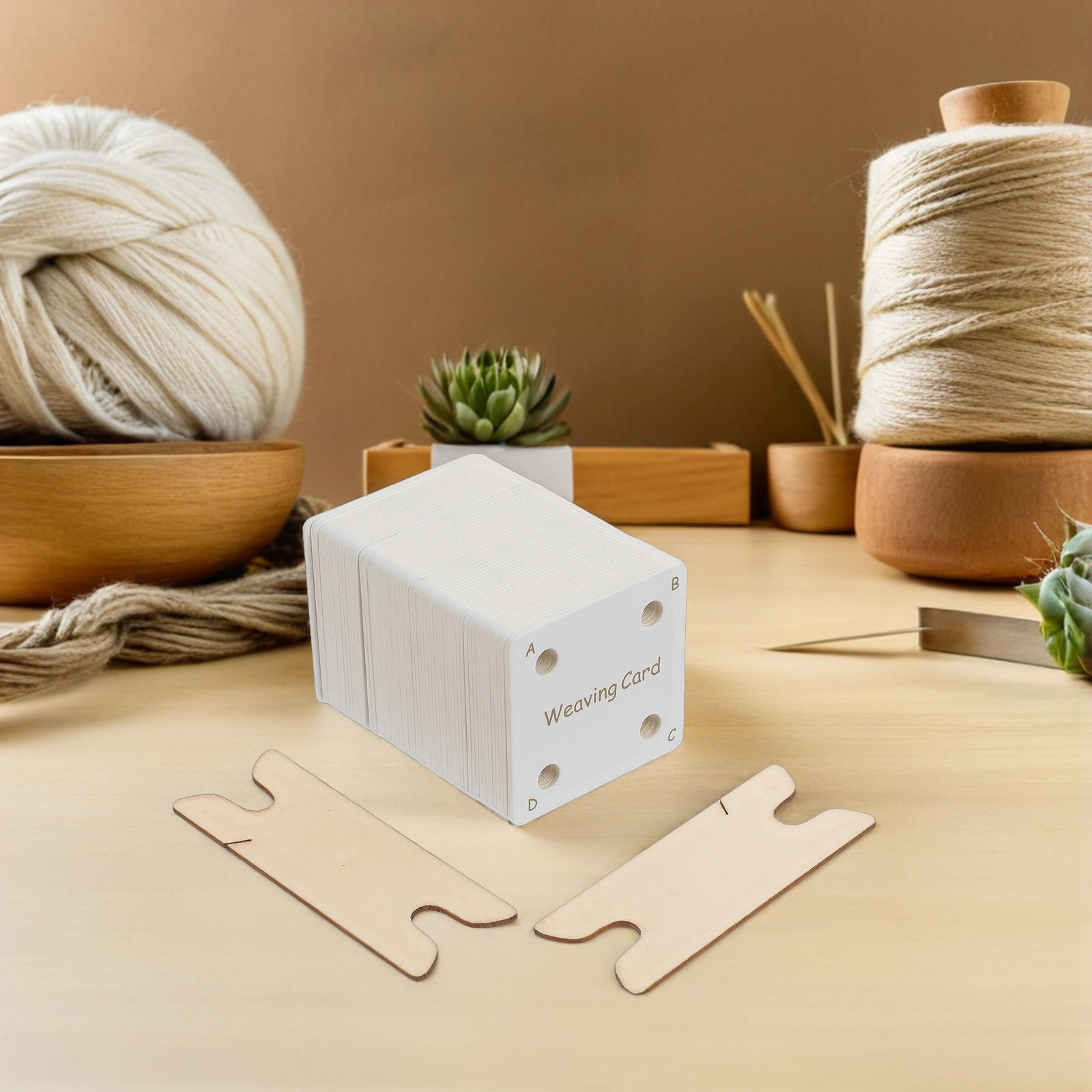 1Set Square Weaving Card Kit I - đánh giá và giá Tablet Weaving Accessories