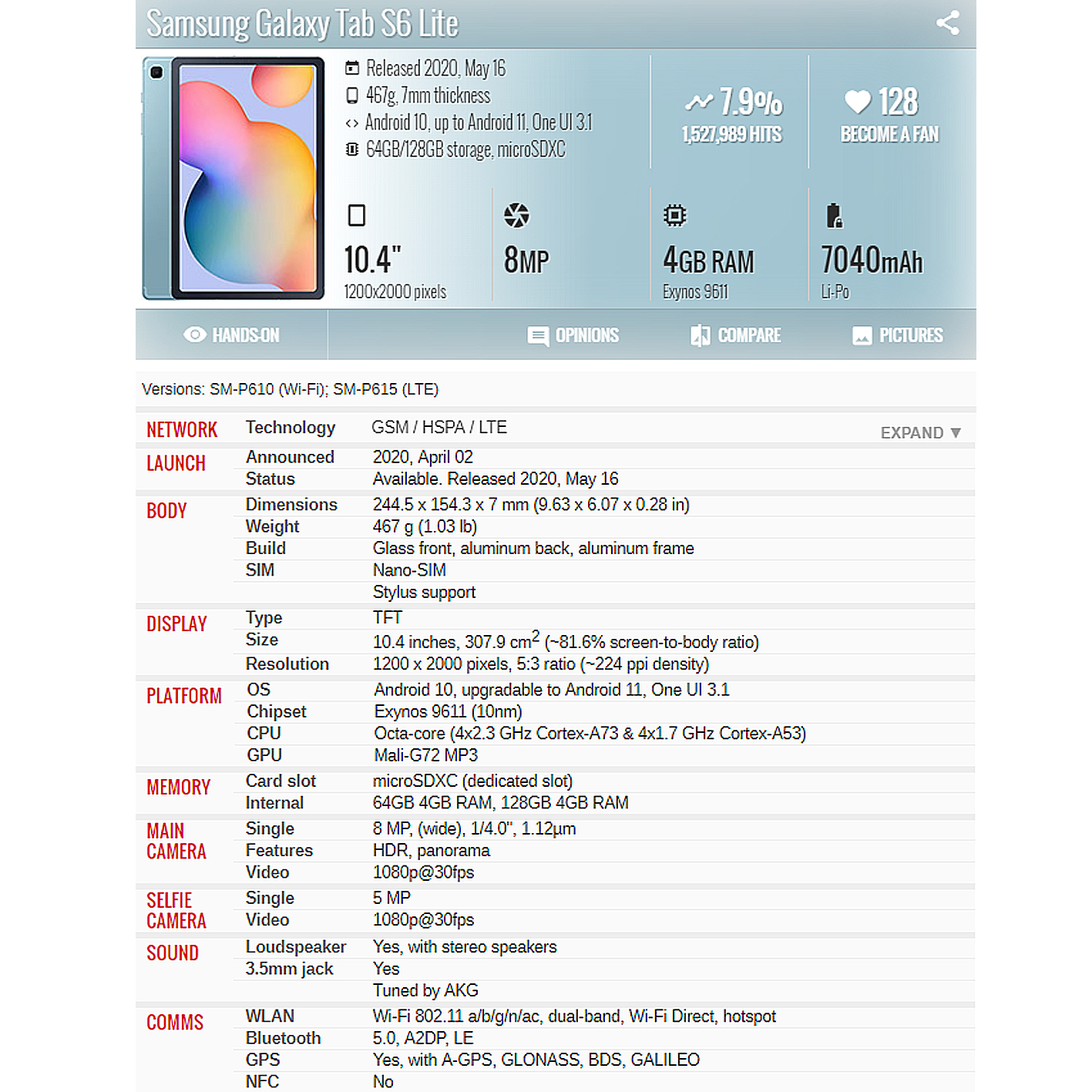 For Samsung Galaxy Tab S6 Lite - đánh giá và giá Tablet Accessories For Samsung