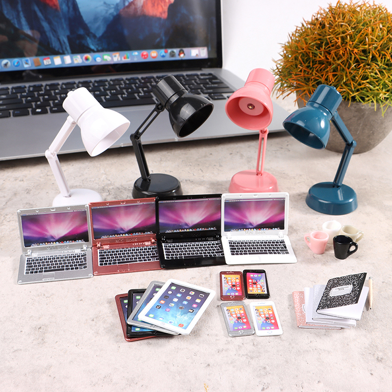 1:12 Dollhouse Miniature Lapto - đánh giá và giá Kids Tablet With Accessories