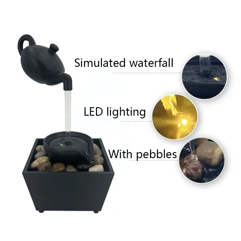 Teapot Water Fountain Ornament - đánh giá và giá Tablet Accessories Kit