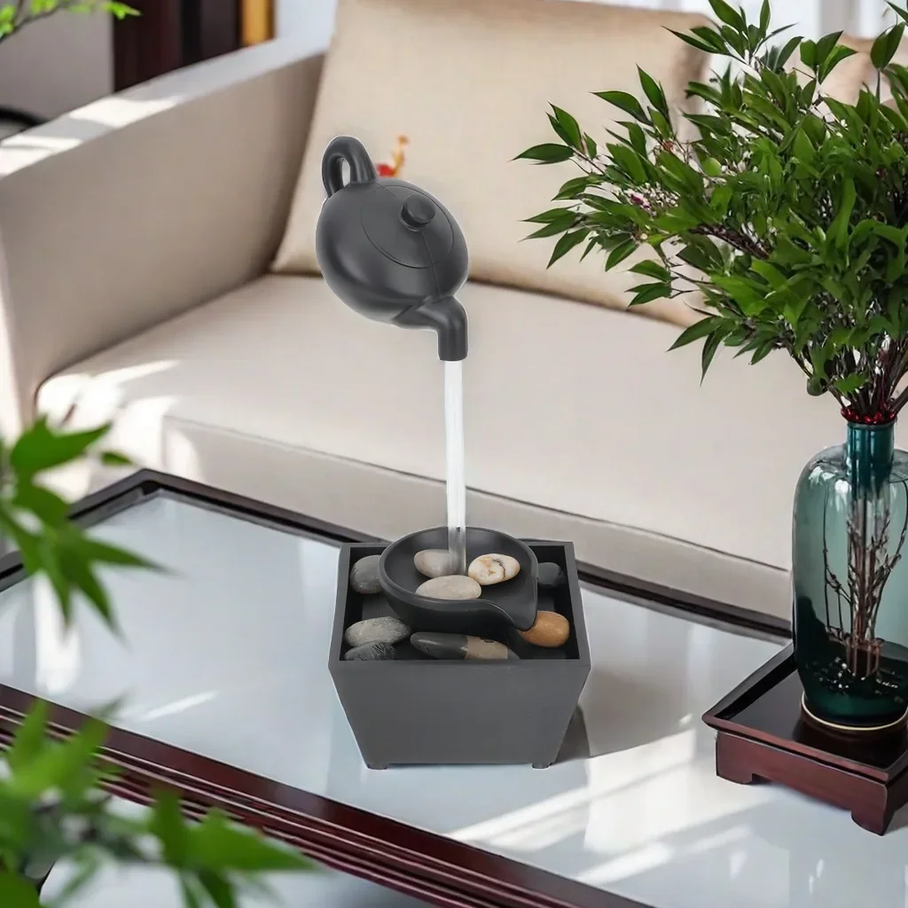 Teapot Water Fountain Ornament - đánh giá và giá Tablet Accessories Kit